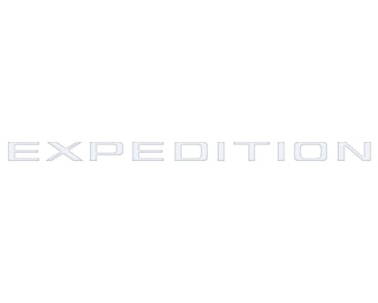 Liftgate or Hood Letter Overlays Fits 2022-2026 Ford Expedition by Tufskinz.com