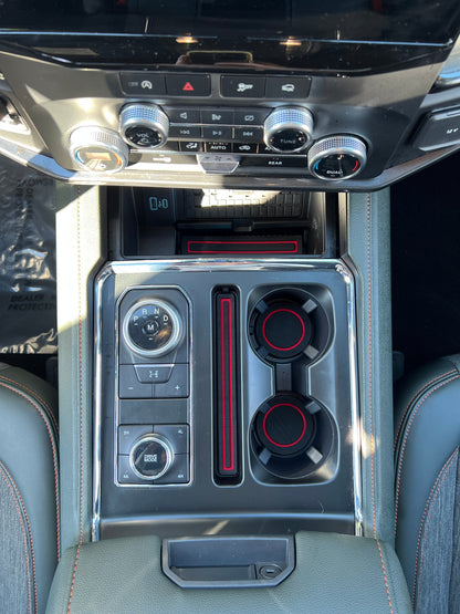 Center Console Foam Inserts Fits 2018-2024 Ford Expedition by Tufskinz.com