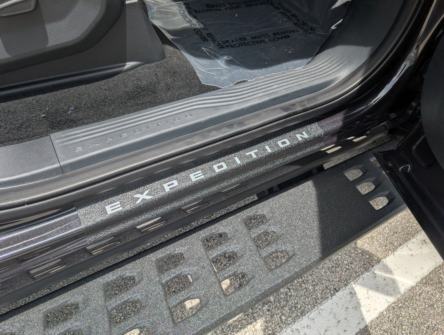 Door Sill Overlays Fits 2018-2026 Ford Expedition by Tufskinz.com