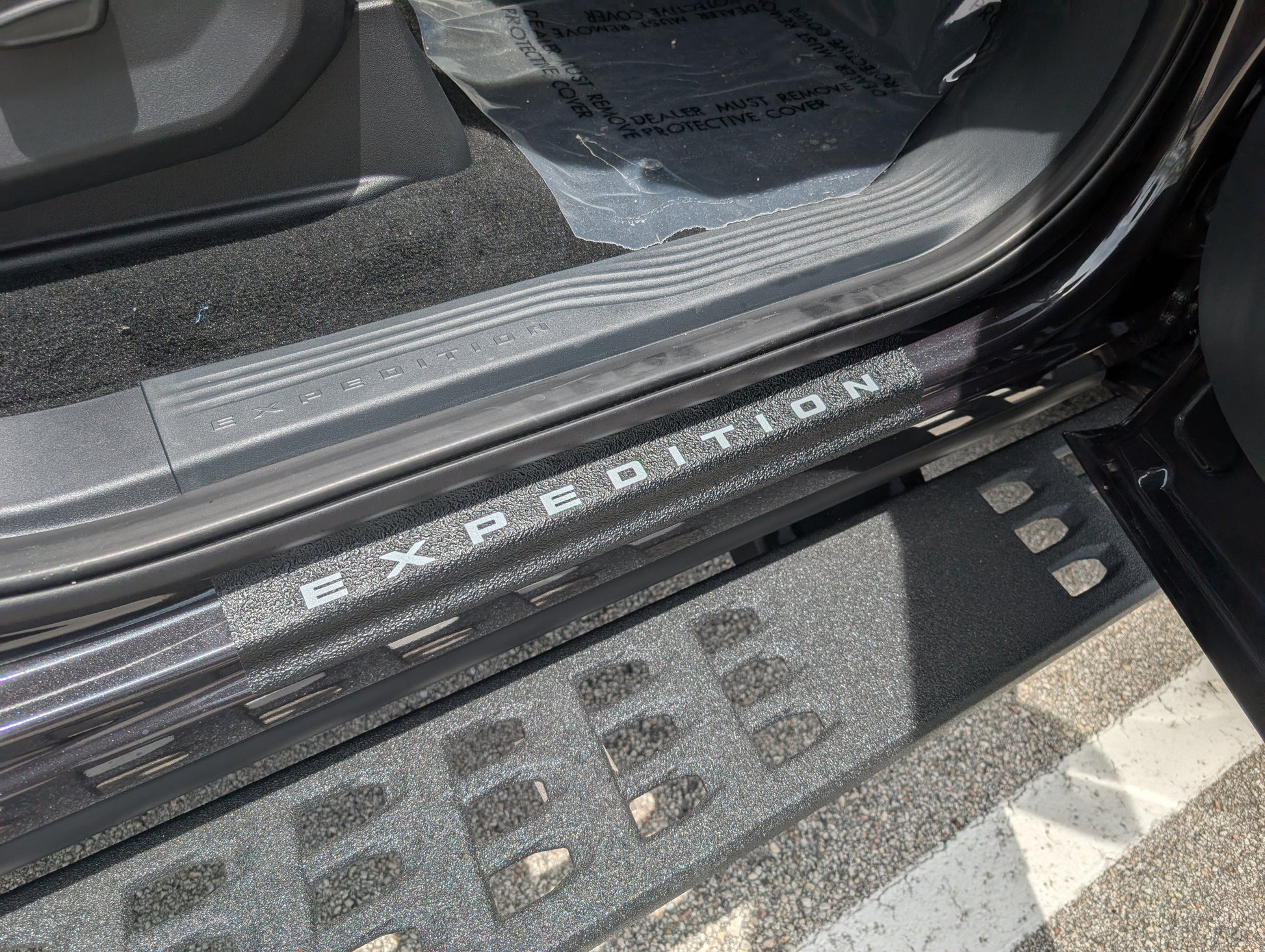 Door Sill Overlays Fits 2018-2026 Ford Expedition by Tufskinz.com