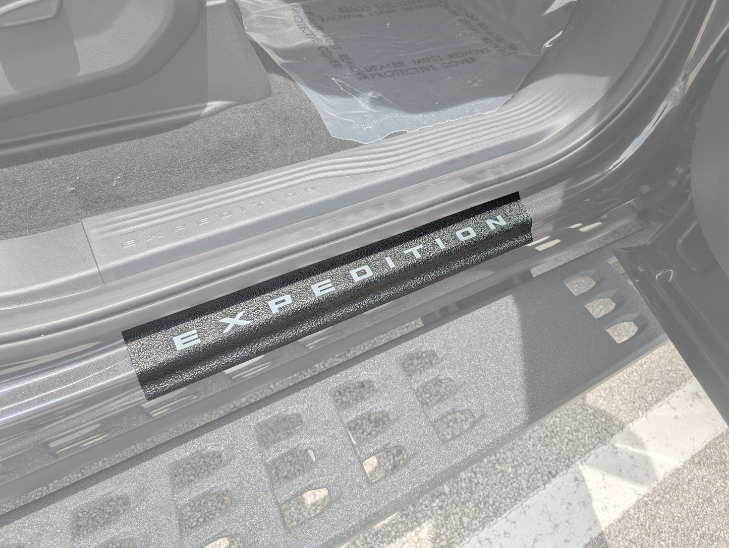 Door Sill Overlays Fits 2018-2026 Ford Expedition by Tufskinz.com