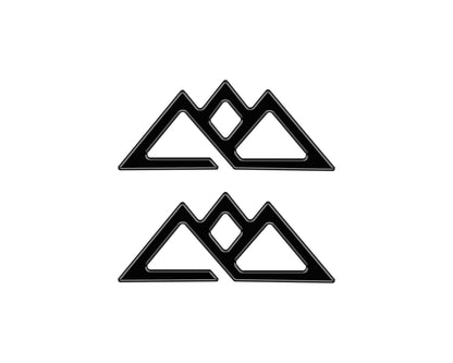 Timberline Logo Inserts Fits 2021-2024 Ford Explorer & Expedition by Tufskinz.com
