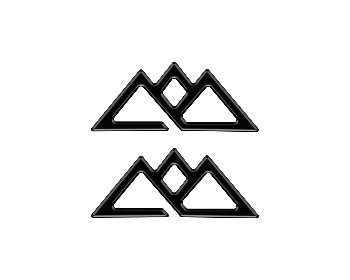 Timberline Logo Inserts Fits 2021-2024 Ford Explorer & Expedition by Tufskinz.com