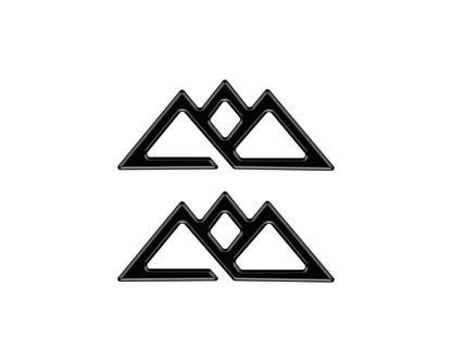 Timberline Logo Inserts Fits 2021-2024 Ford Explorer & Expedition by Tufskinz.com