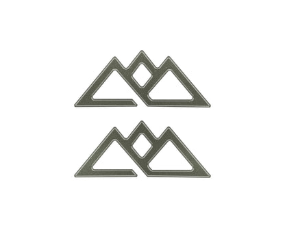 Timberline Logo Inserts Fits 2021-2024 Ford Explorer & Expedition by Tufskinz.com
