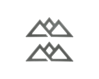 Timberline Logo Inserts Fits 2021-2024 Ford Explorer & Expedition by Tufskinz.com