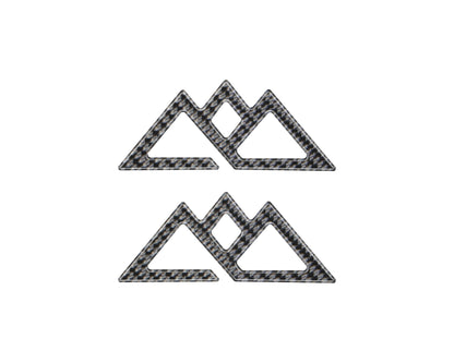 Timberline Logo Inserts Fits 2021-2024 Ford Explorer & Expedition by Tufskinz.com
