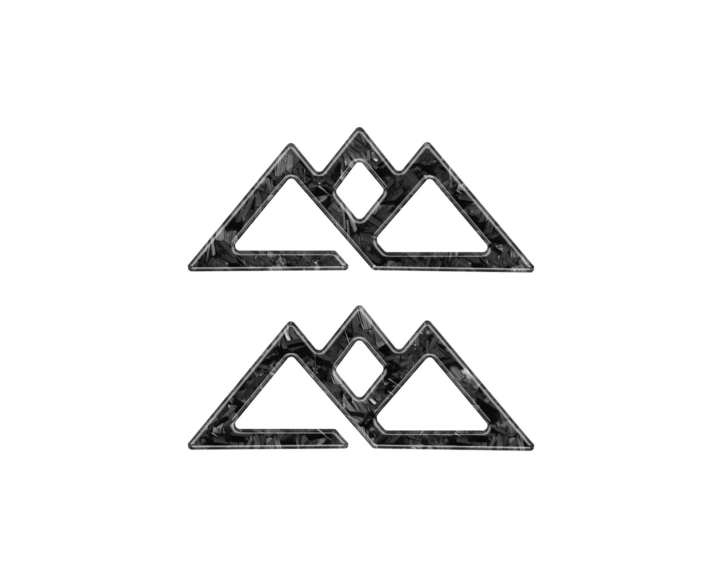Timberline Logo Inserts Fits 2021-2024 Ford Explorer & Expedition by Tufskinz.com