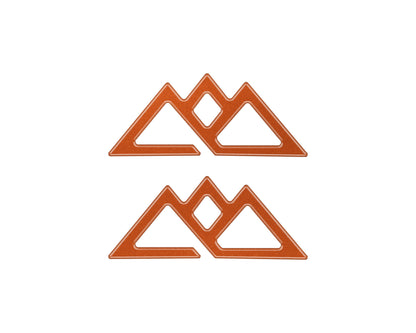 Timberline Logo Inserts Fits 2021-2024 Ford Explorer & Expedition by Tufskinz.com