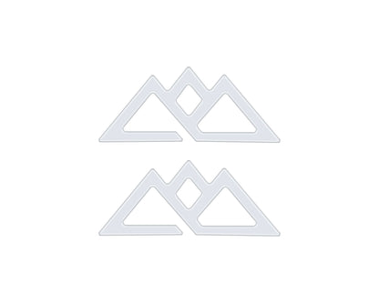 Timberline Logo Inserts Fits 2021-2024 Ford Explorer & Expedition by Tufskinz.com