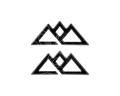 Timberline Logo Inserts Fits 2021-2024 Ford Explorer & Expedition by Tufskinz.com