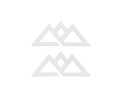 Timberline Logo Inserts Fits 2021-2024 Ford Explorer & Expedition by Tufskinz.com