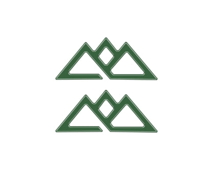 Timberline Logo Inserts Fits 2021-2024 Ford Explorer & Expedition by Tufskinz.com