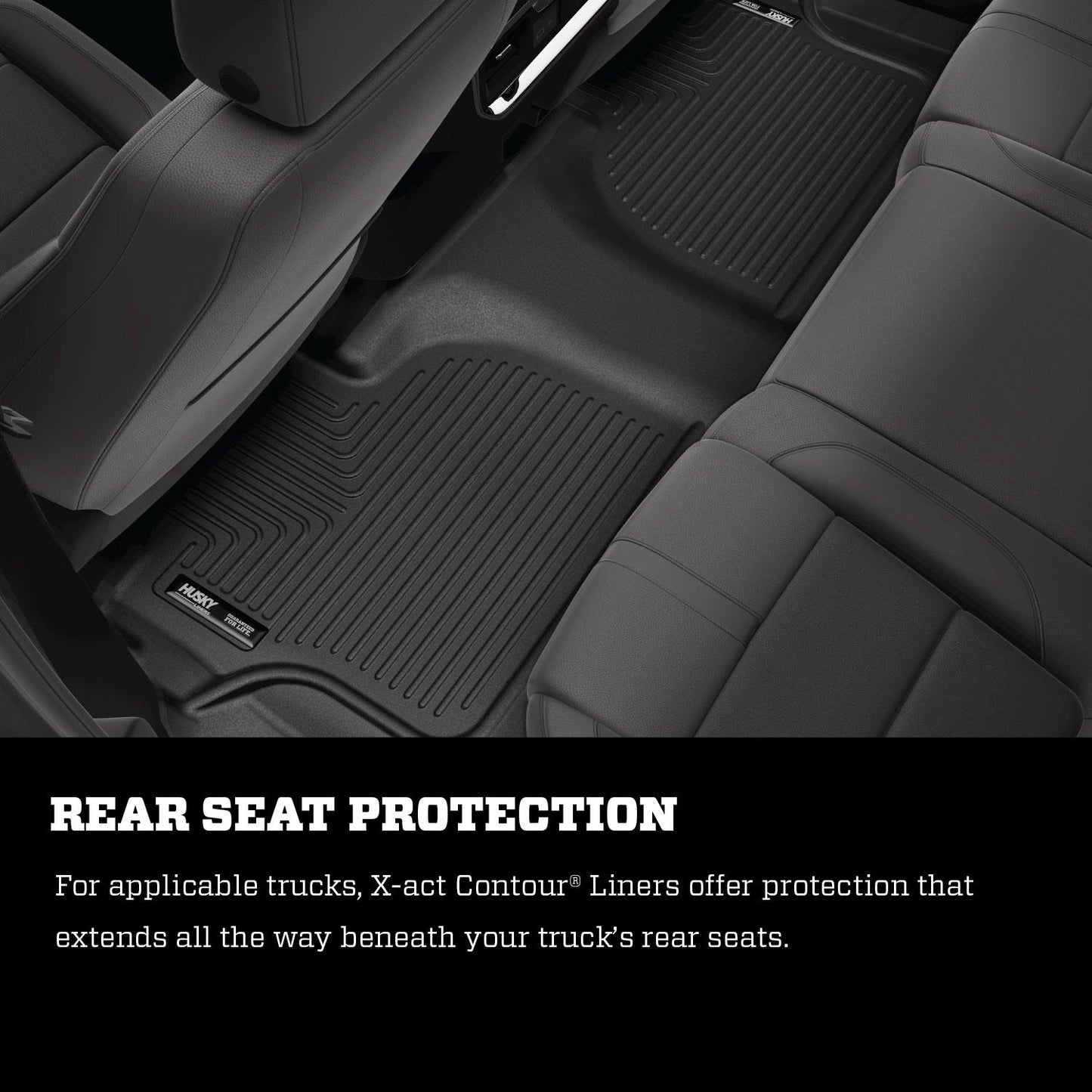 X-act Contour - 2nd Seat Floor Liner by Husky Liners