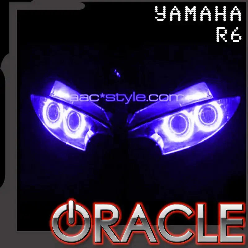 ORACLE Lighting 2003-2005 Yamaha R6 LED Motorcycle Headlight Halo Kit by ORACLE Lighting