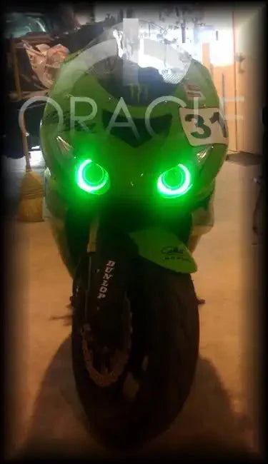 ORACLE Lighting 2006-2010 Kawasaki ZX10R LED Headlight Halo Kit by ORACLE Lighting