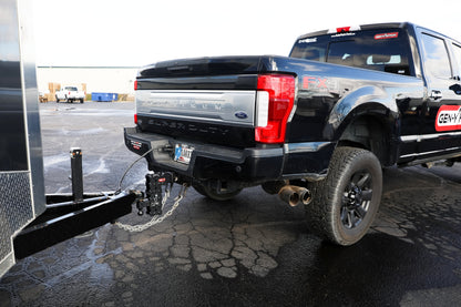 PHANTOM-X 2.5" Solid Shank 7.5" Drop 1.6K TW 16K Hitch & GH-051 Dual-Ball Mount by GEN-Y Hitch