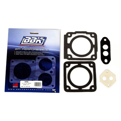 1986-1993 MUSTANG THROTTLE BODY GASKET KIT 65 or 70MM SIZE by BBK Performance Parts