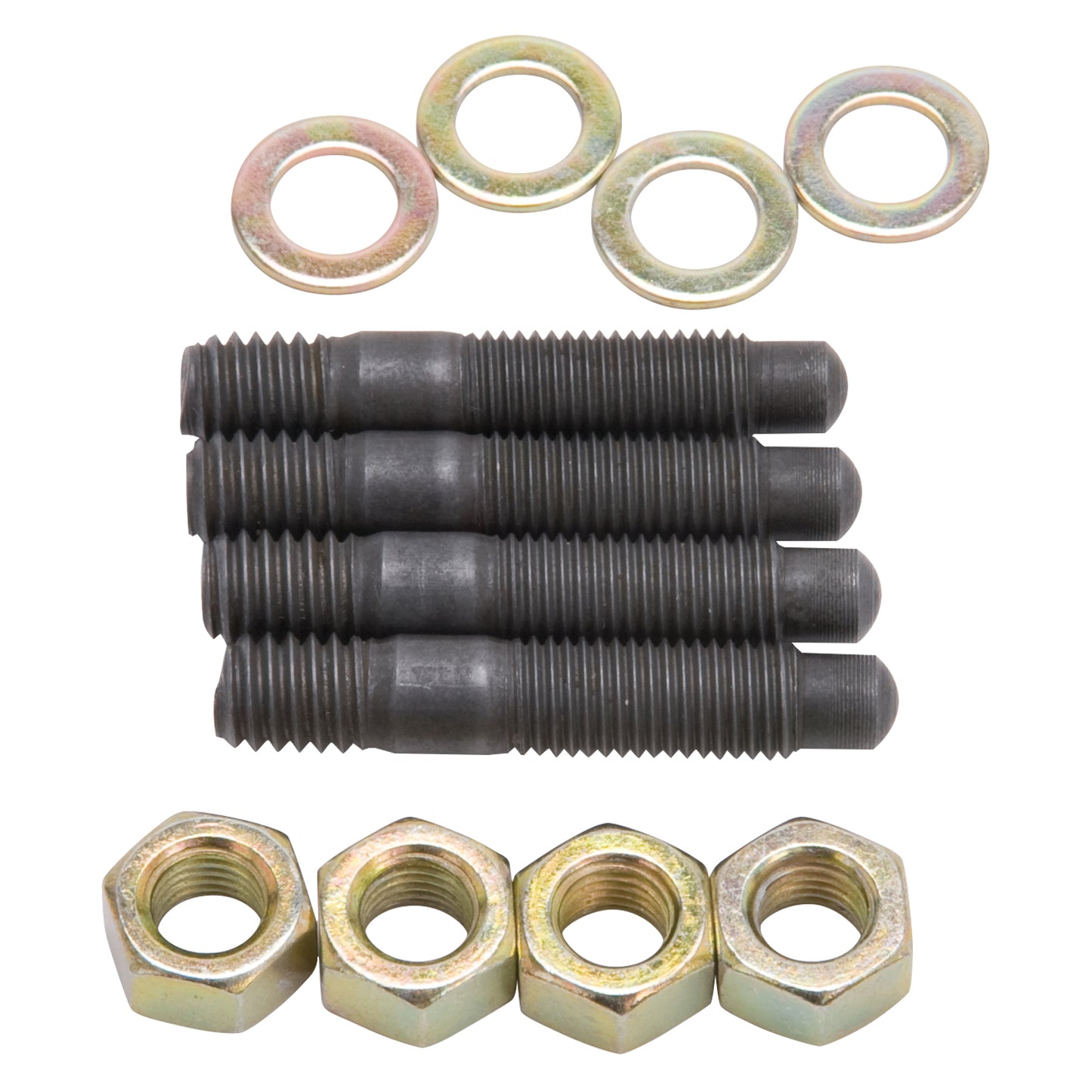 Edelbrock Carb Mounting Studs Washers/Nuts, Set Of 4. by Edelbrock