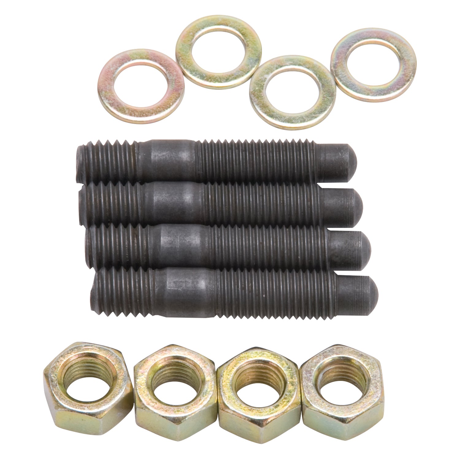 Edelbrock Carb Mounting Studs Washers/Nuts, Set Of 4. by Edelbrock