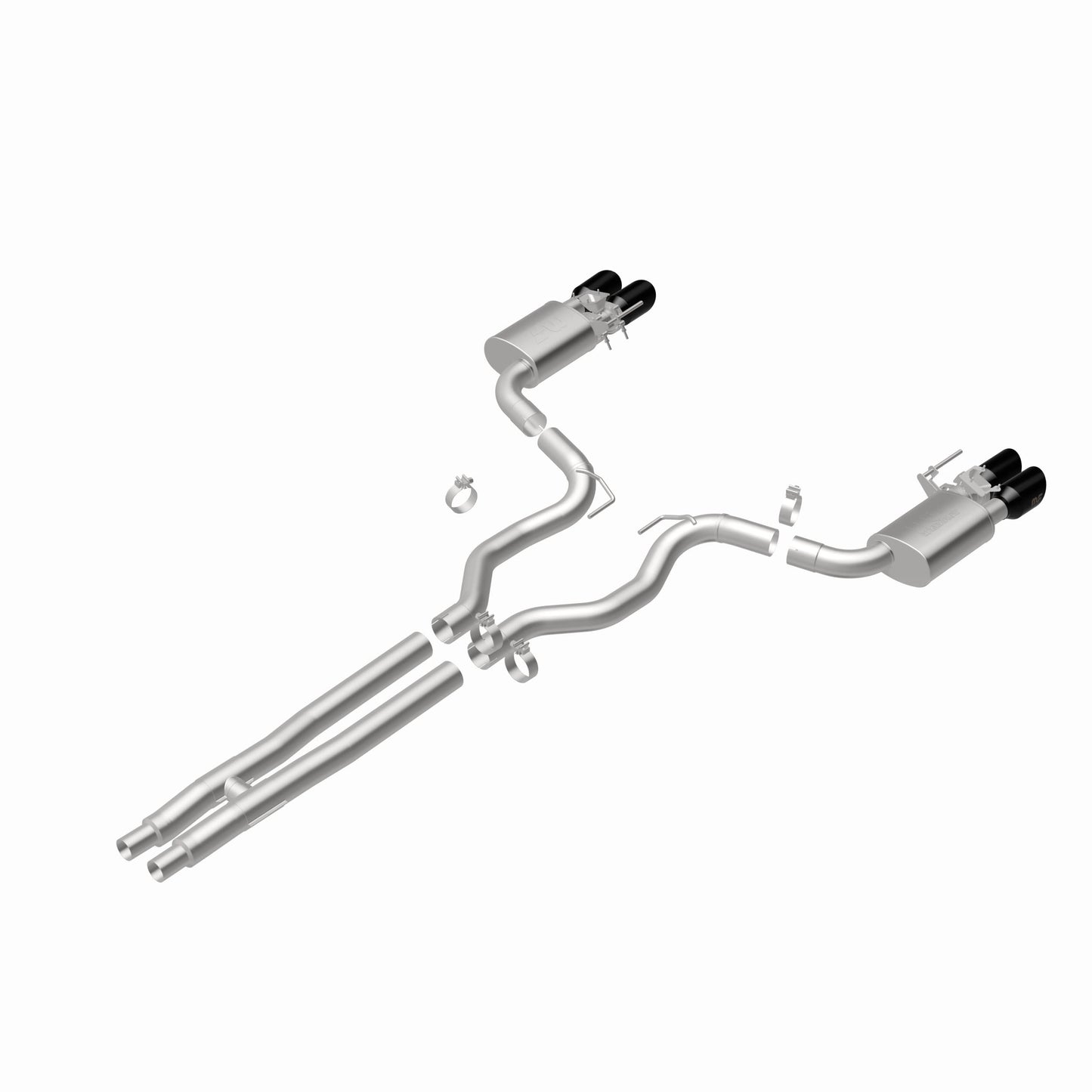 Magnaflow Competition Series Black Chrome Tips Cat-Back System by MagnaFlow Exhaust Products