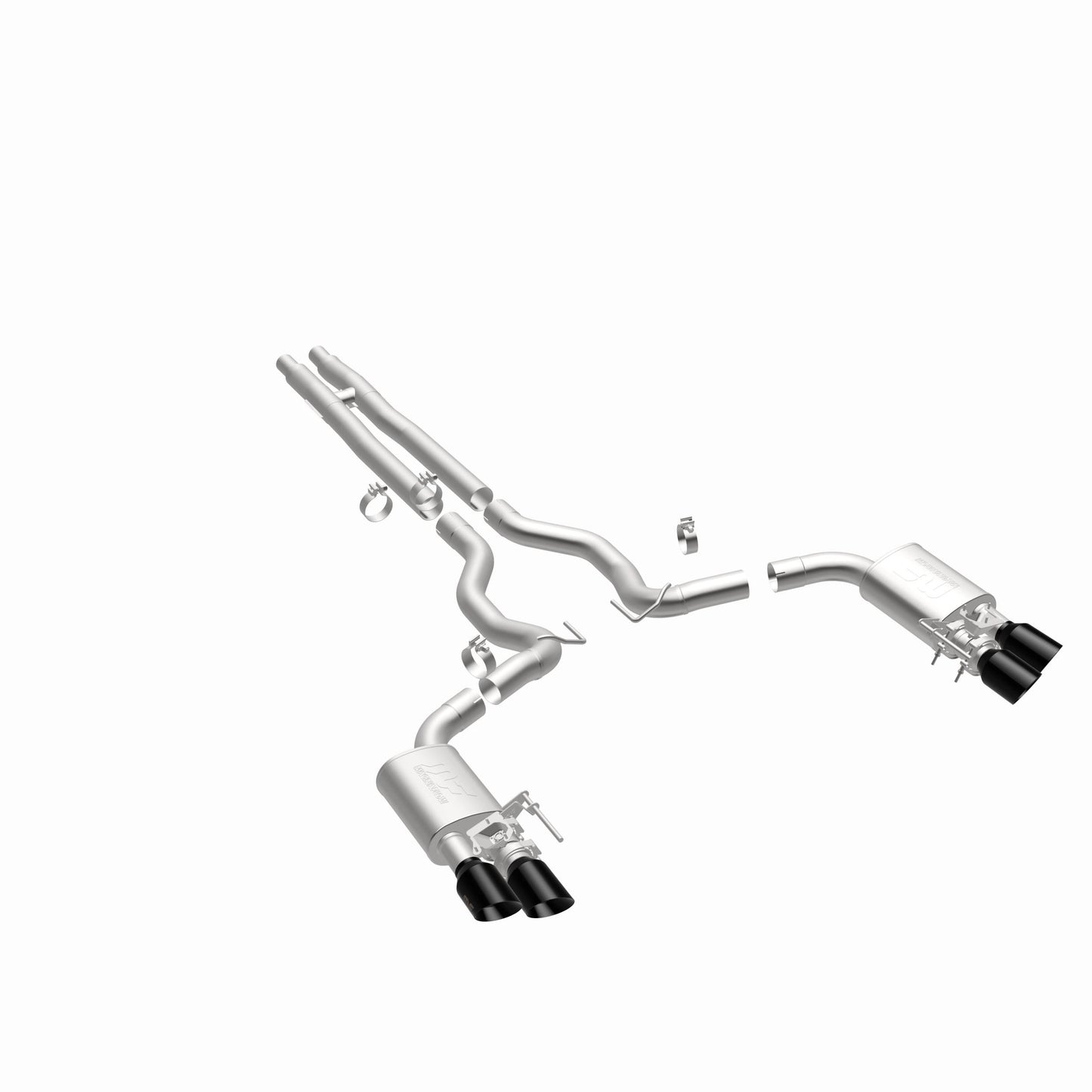 Magnaflow Competition Series Black Chrome Tips Cat-Back System by MagnaFlow Exhaust Products