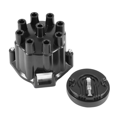 ACCEL Distributor Cap & Rotor Kit - Socket Style - Black by ACCEL