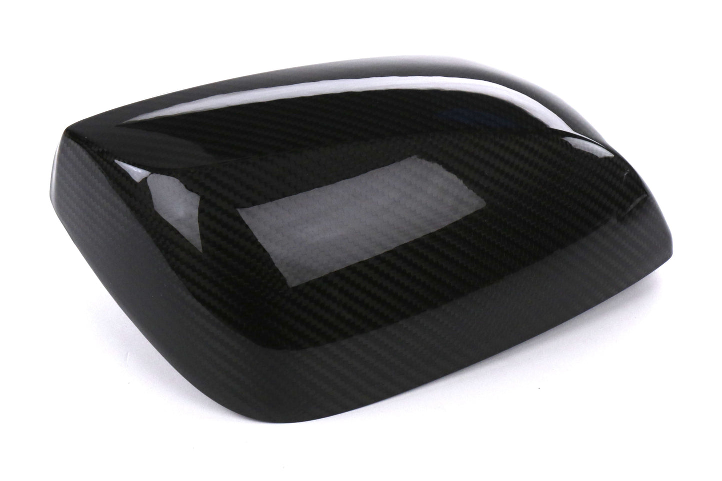 OLM LE Dry Carbon Fiber Full Mirror Covers (No Turn Signal Hole) - 2015-2018 WRX by OLM