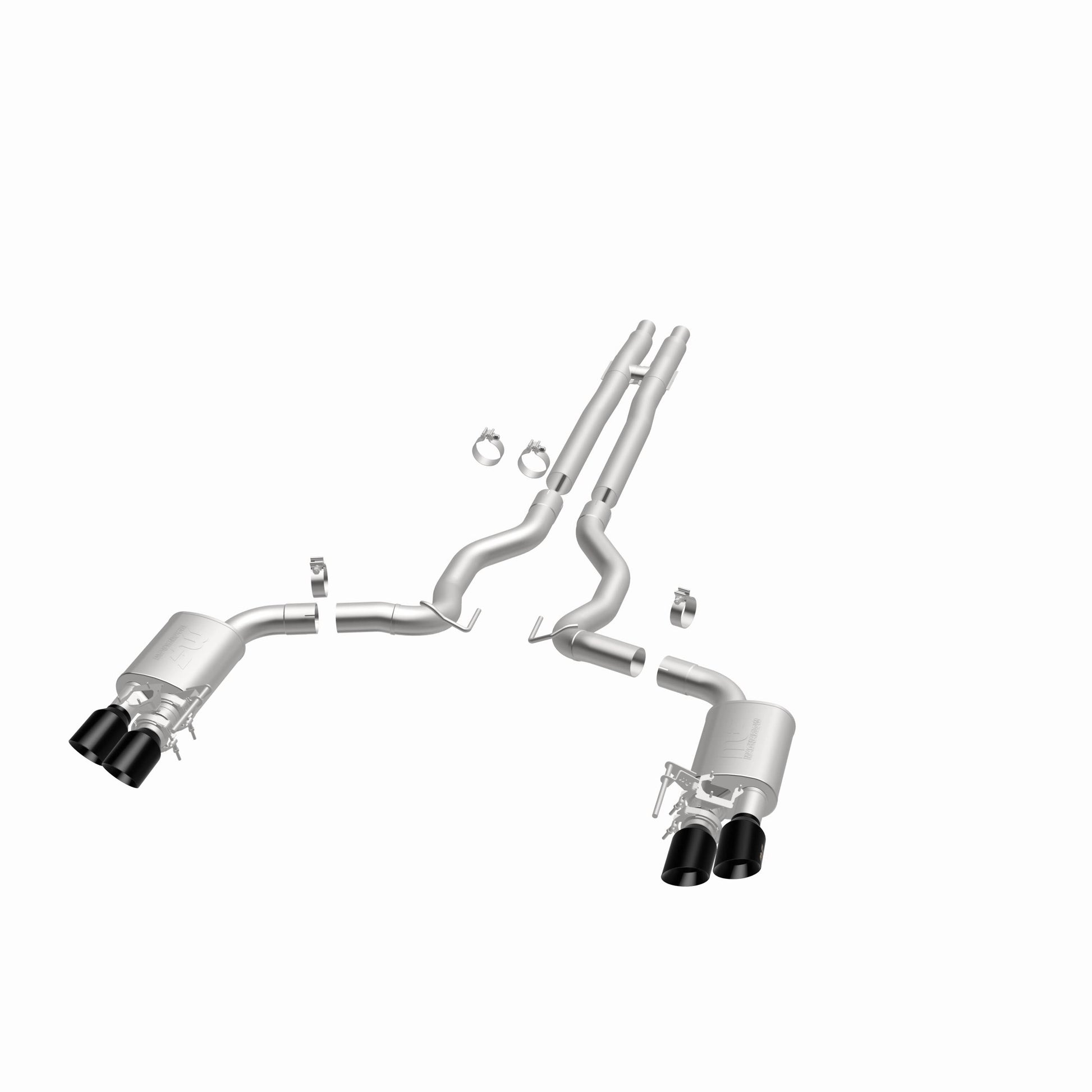 Magnaflow Competition Series Black Chrome Tips Cat-Back System by MagnaFlow Exhaust Products