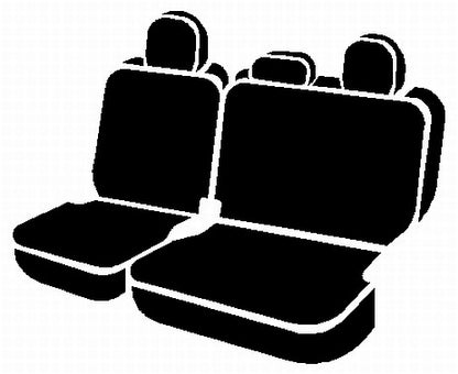 SP80 Series - Seat Protector Polyester Custom Fit Rear Seat Cover - Gray by FIA