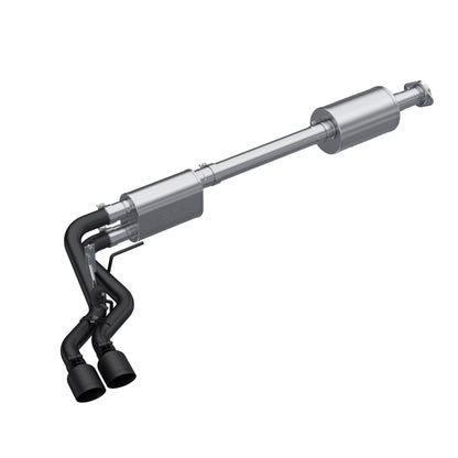 3in. Cat-Back. 2.5in. Dual Pre-Axle. BLK by MBRP Exhaust