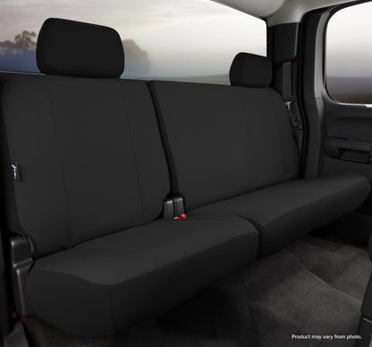 SP80 Series - Seat Protector Polyester Custom Fit Rear Seat Cover - Black by FIA