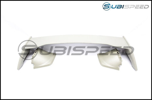 OLM STI Style Paint Matched Spoiler - 2015+ WRX / 2015+ STI-Crystal White Pearl (K1X) by OLM