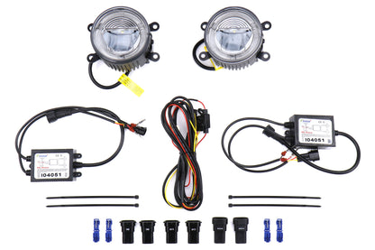 OLM LED / Halo DRL Fog Light Housings - 2015+ WRX / 2015+ STI / 2013+ FT86 / 2014+ Forester by MYX Automotive