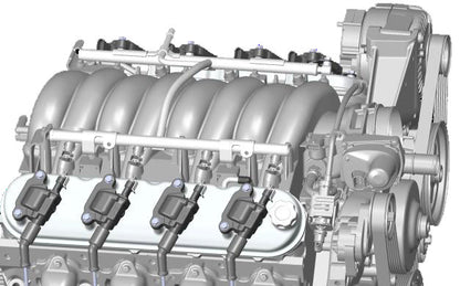 LS Valve Covers - Natural Cast by Holley