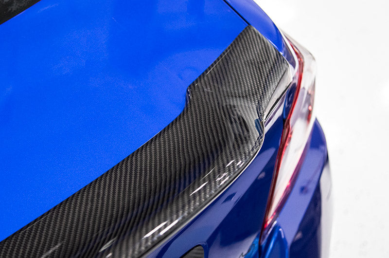 OLM V Style Carbon Fiber Trunk Spoiler - 2015+ WRX / STI by OLM
