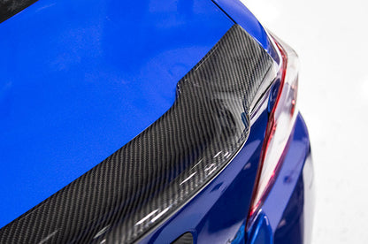 OLM V Style Carbon Fiber Trunk Spoiler - 2015+ WRX / STI by OLM