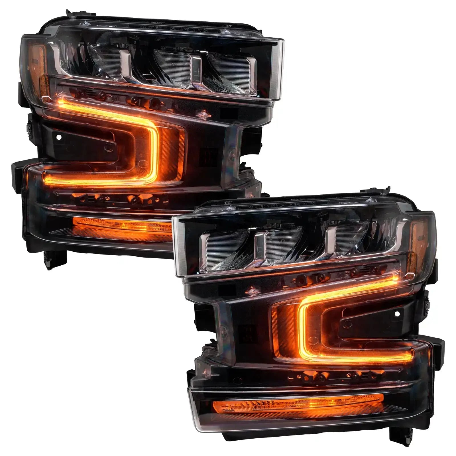 ORACLE Lighting 2019-2022 Chevrolet Silverado 1500 ColorSHIFT RGB+W Headlight DRL Upgrade Kit by ORACLE Lighting