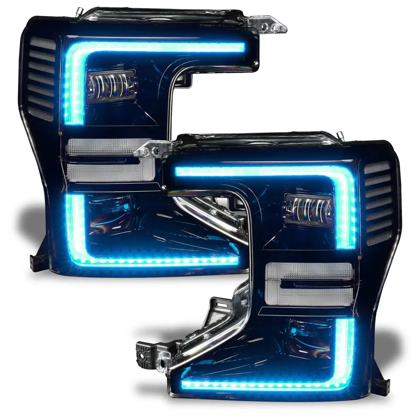 ORACLE Lighting 2020-2022 Ford F-250/350 Super Duty ORACLE Dynamic ColorSHIFT Headlight DRL Upgrade Kit w/Switchback Turn Signals by ORACLE Lighting