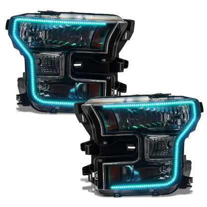 ORACLE Lighting 2015-2017 Ford F-150 Dynamic ColorSHIFT Headlight DRL Upgrade Kit by ORACLE Lighting