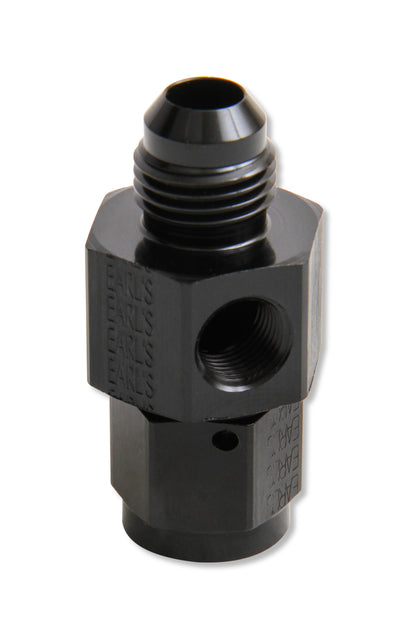 Earls - 1/8" NPT in Hex-6AN Male to -6AN Female by Earl's Performance