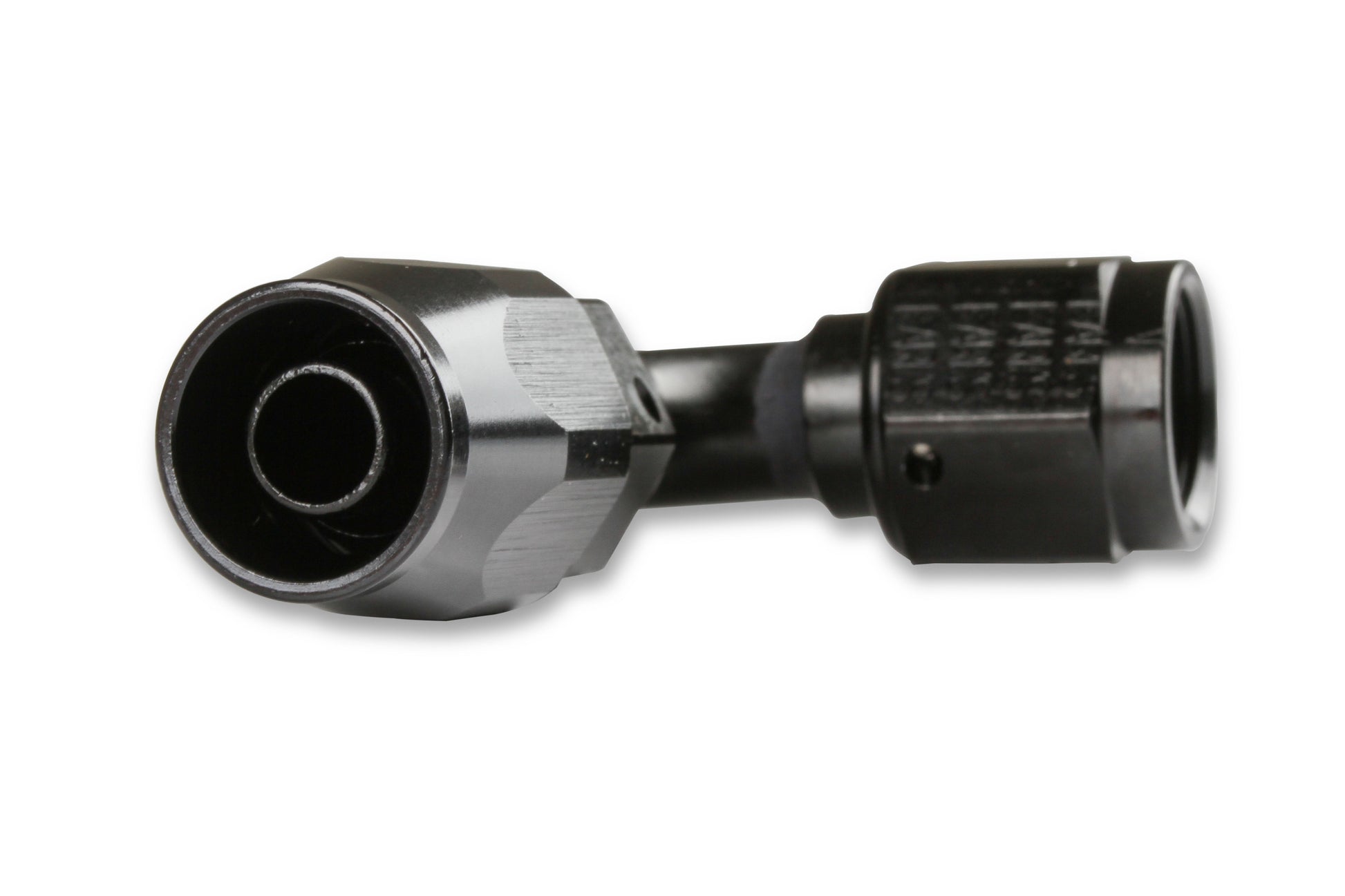 Earls 90 Degree Swivel-Seal® Hose End AN -6 - Black by Earl's Performance