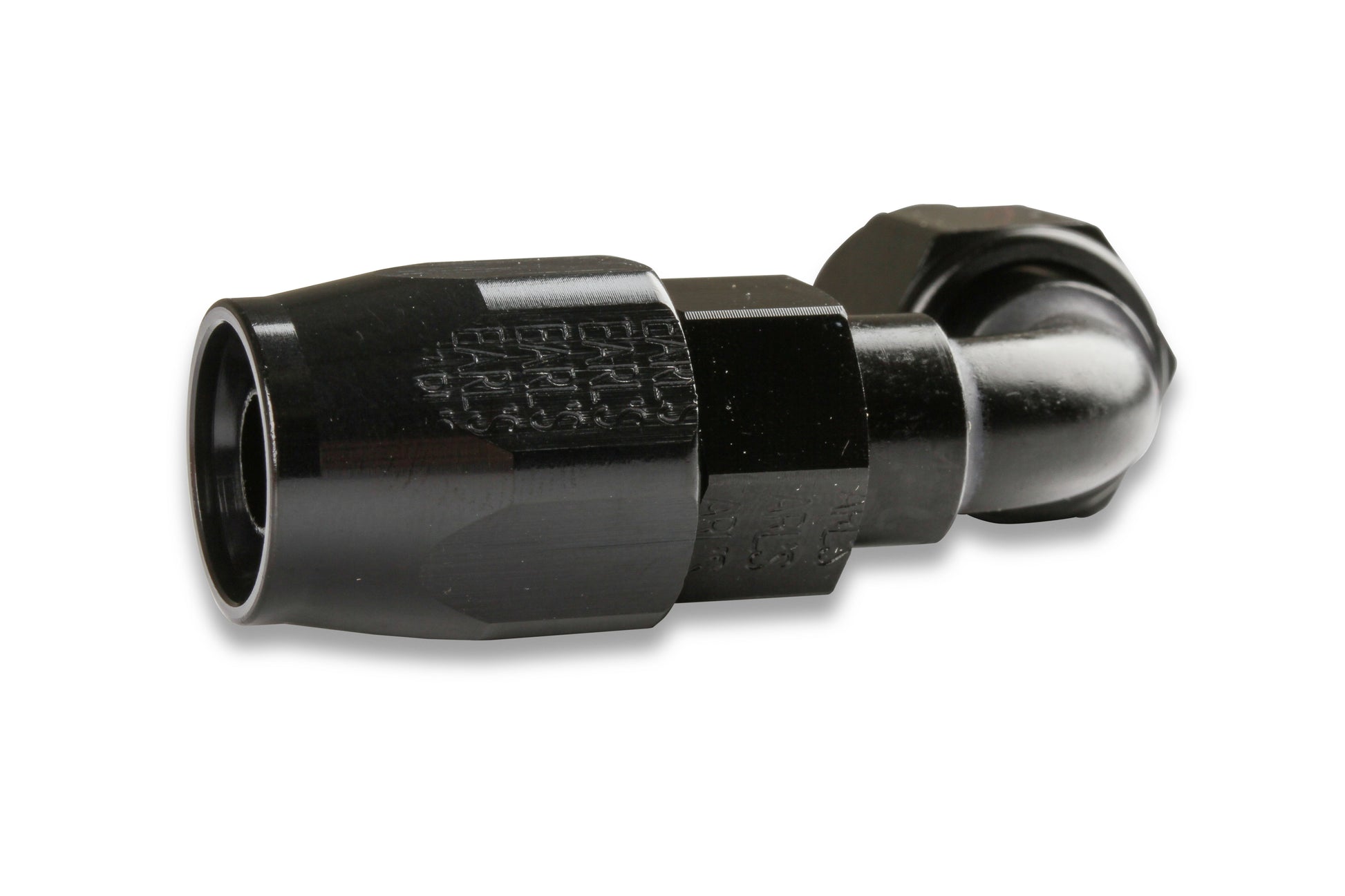 Earls 90 Degree Swivel-Seal® Hose End AN -6 - Black by Earl's Performance