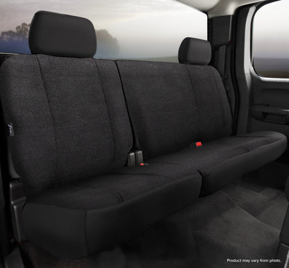TR40 Series - Wrangler Saddleblanket Custom Fit Rear Seat Cover - Solid Black by FIA