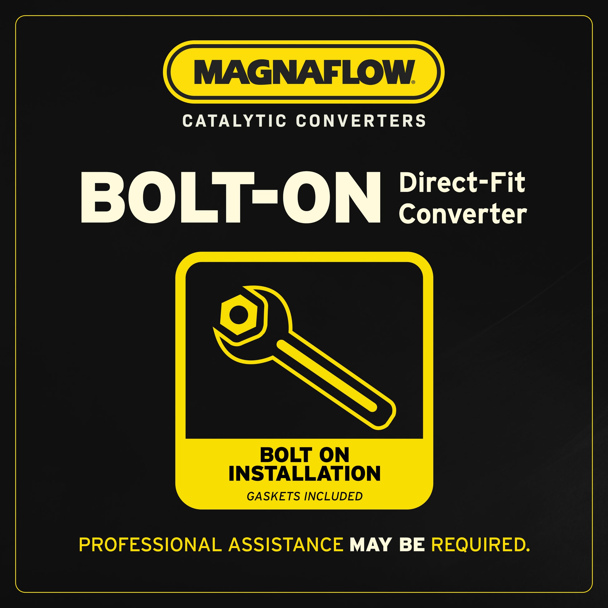 Magnaflow OEM Grade Direct-Fit Catalytic Converter by MagnaFlow Exhaust Products