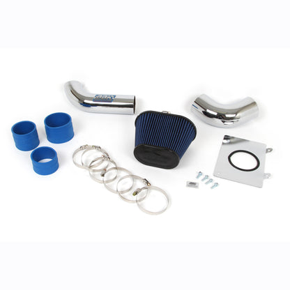 1986-1993 MUSTANG 5.0 COLD AIR INTAKE - FENDERWELL STYLE STYLE (POWDER CHROME) by BBK Performance Parts