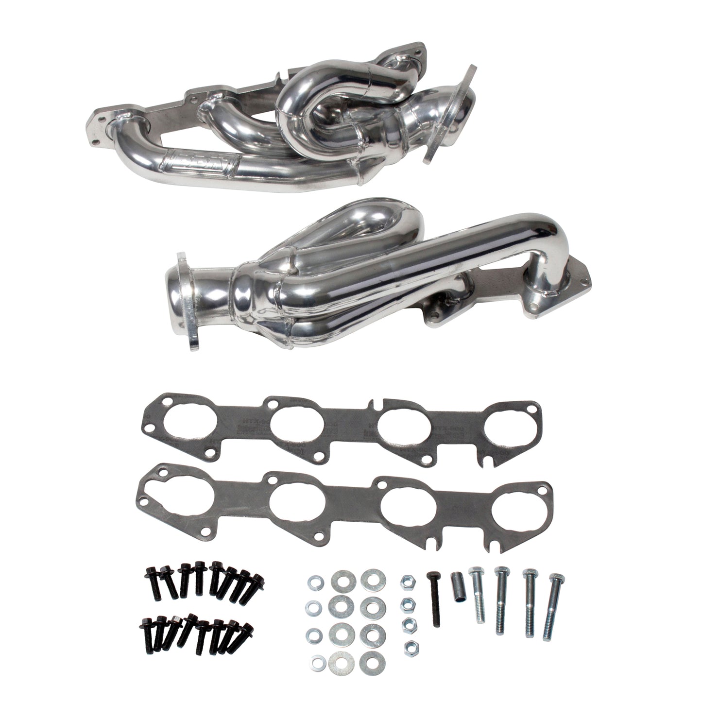 2009-2018 DODGE RAM TRUCK 5.7L 1-3/4 SHORTY HEADERS (POLISHED SILVER CERAMIC) by BBK Performance Parts