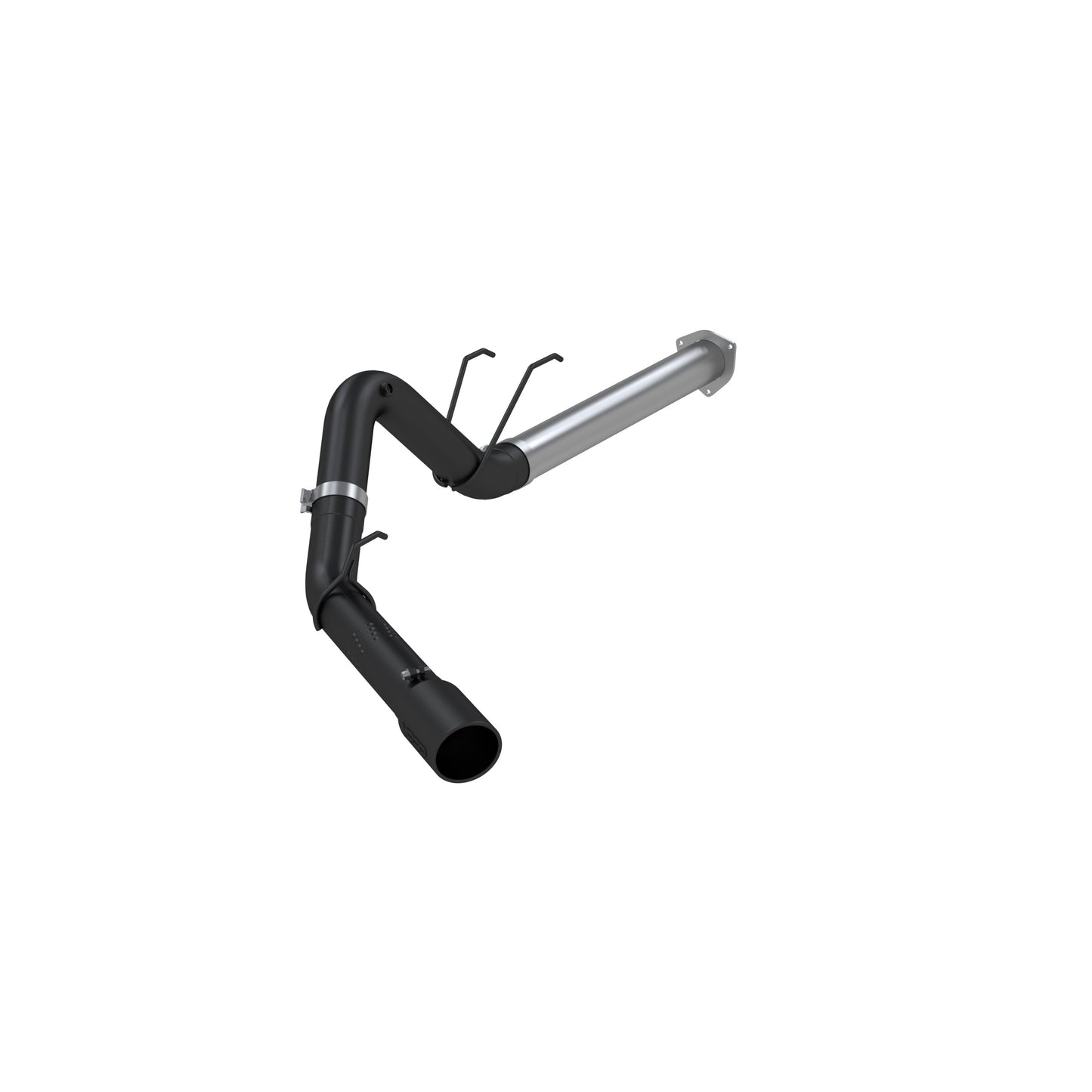 4in. Filter Back. Single Side Exit. Black Coated Aluminized Steel. by MBRP Exhaust