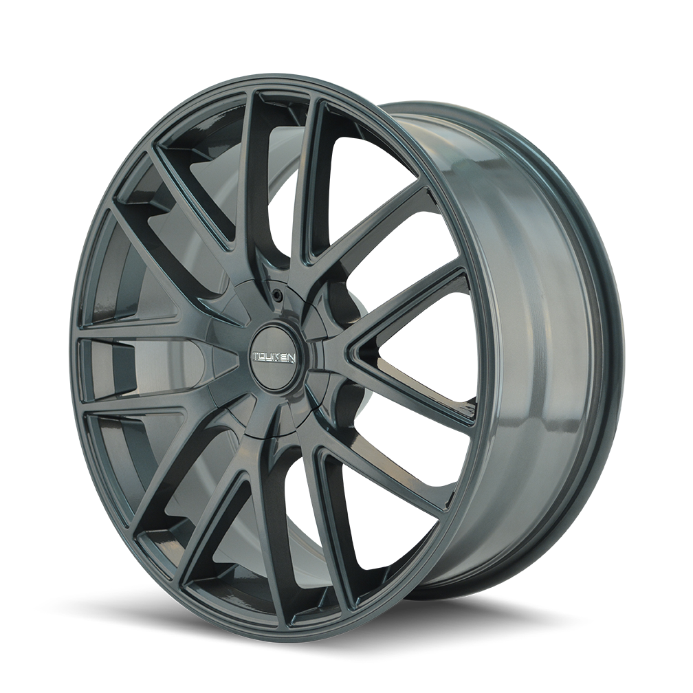 TOUREN TR60 3260 MATTE GUNMETAL 20X8.5 5-108/5-114.3 40MM 72.62MM by Touren
