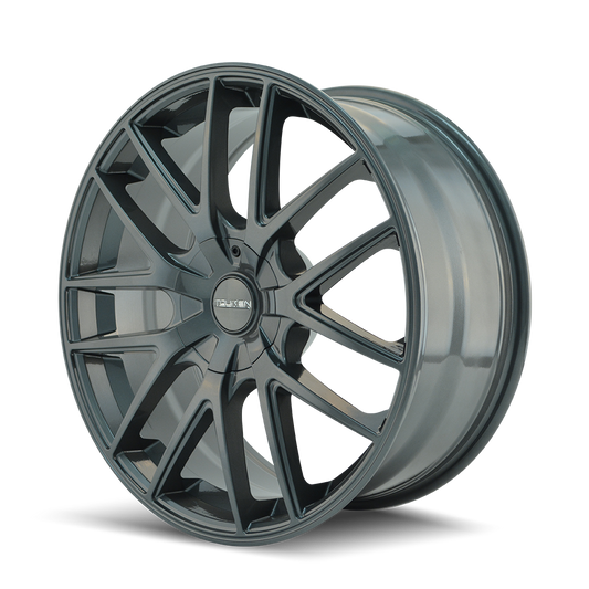 TOUREN TR60 3260 MATTE GUNMETAL 20X8.5 5-108/5-114.3 40MM 72.62MM by Touren